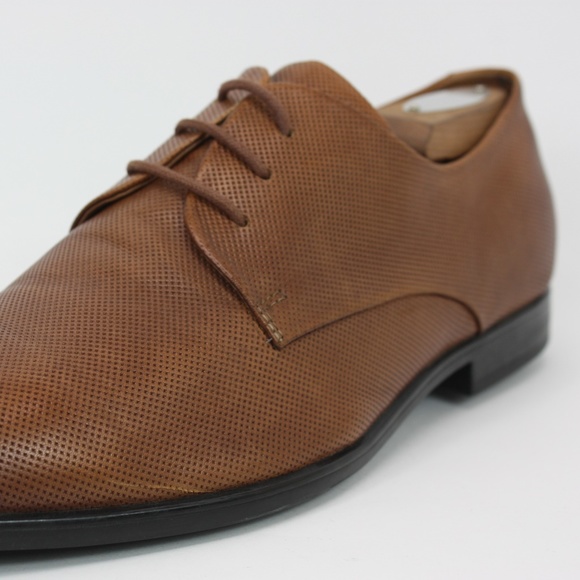 Aldo Brown Leather Men Oxford Dress Shoes F04 main image 7